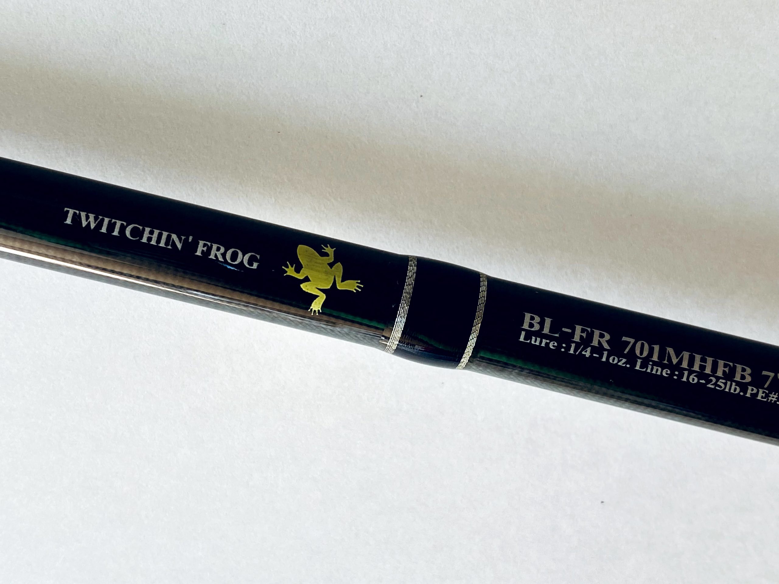 ダイワ ブラックレーベル FM 701MHFB TWITCHIN' FROG ～フロッグをやり