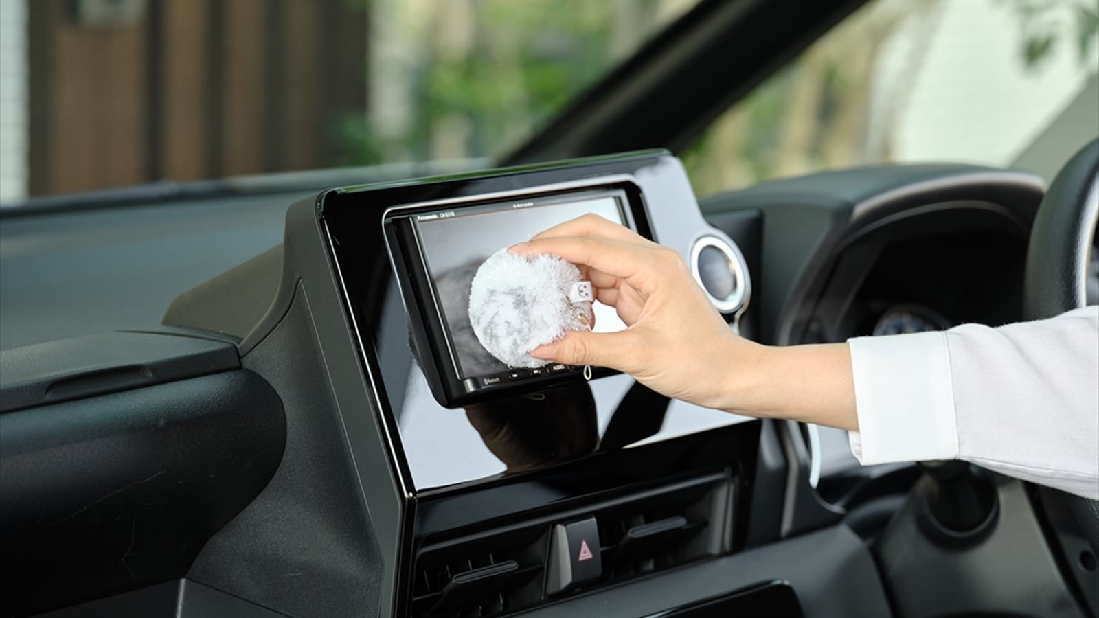 バスボンくん ホコリガードポンポン ストラップ付 | バスボンくん