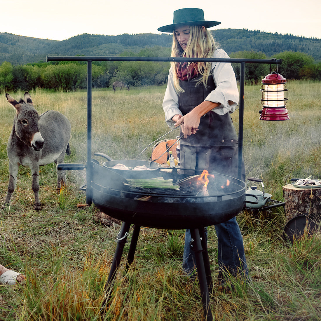 Cowboy Fire Pit Grill - 30