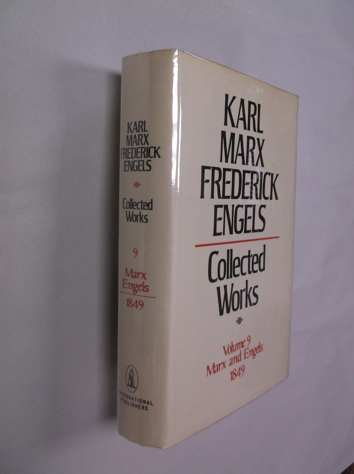 Karl Marx-Frederick Engels Collected Works: Volume 9 Marx and