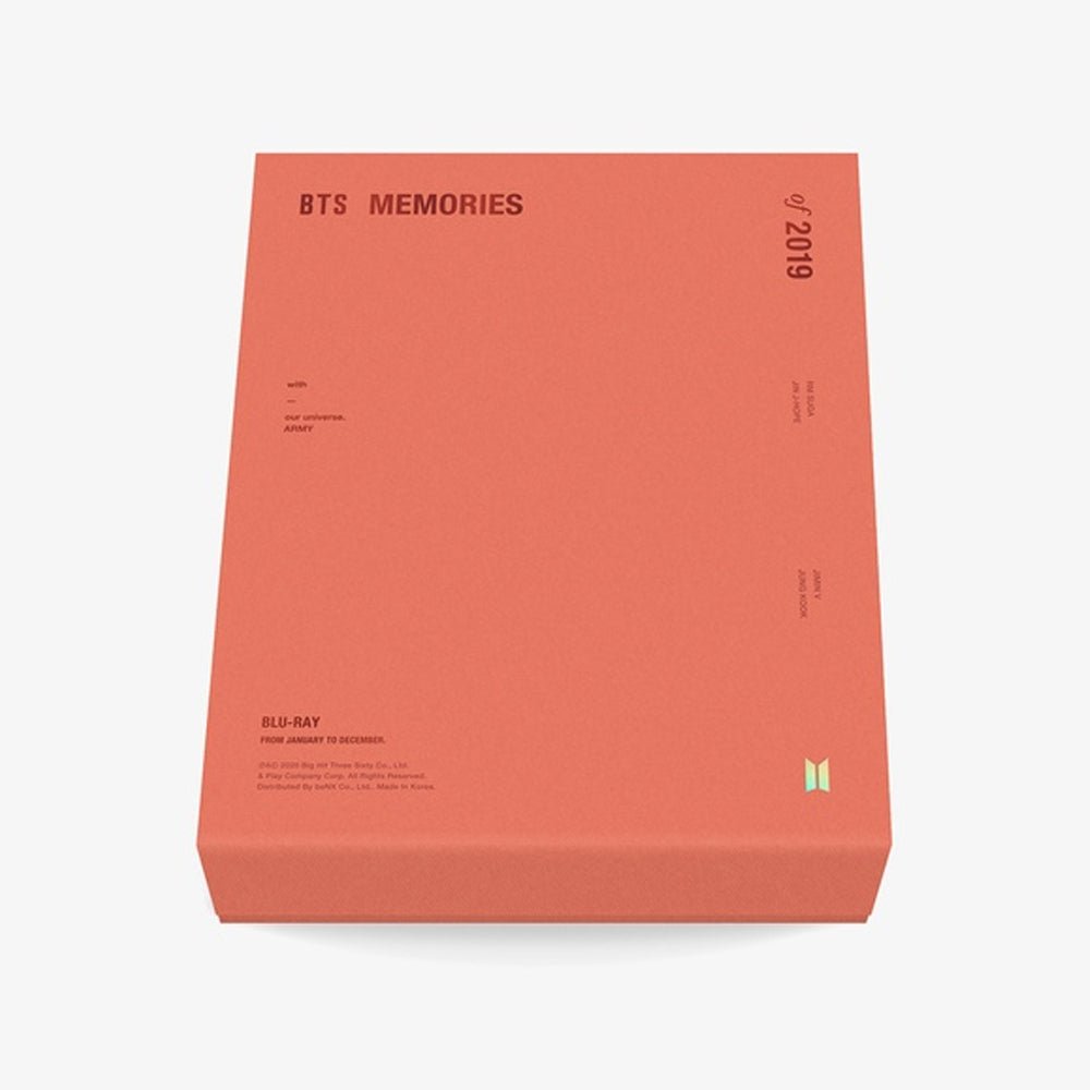 BTS - MEMORIES OF 2019 [BLU-RAY] - Baro7 Best Kpop Store