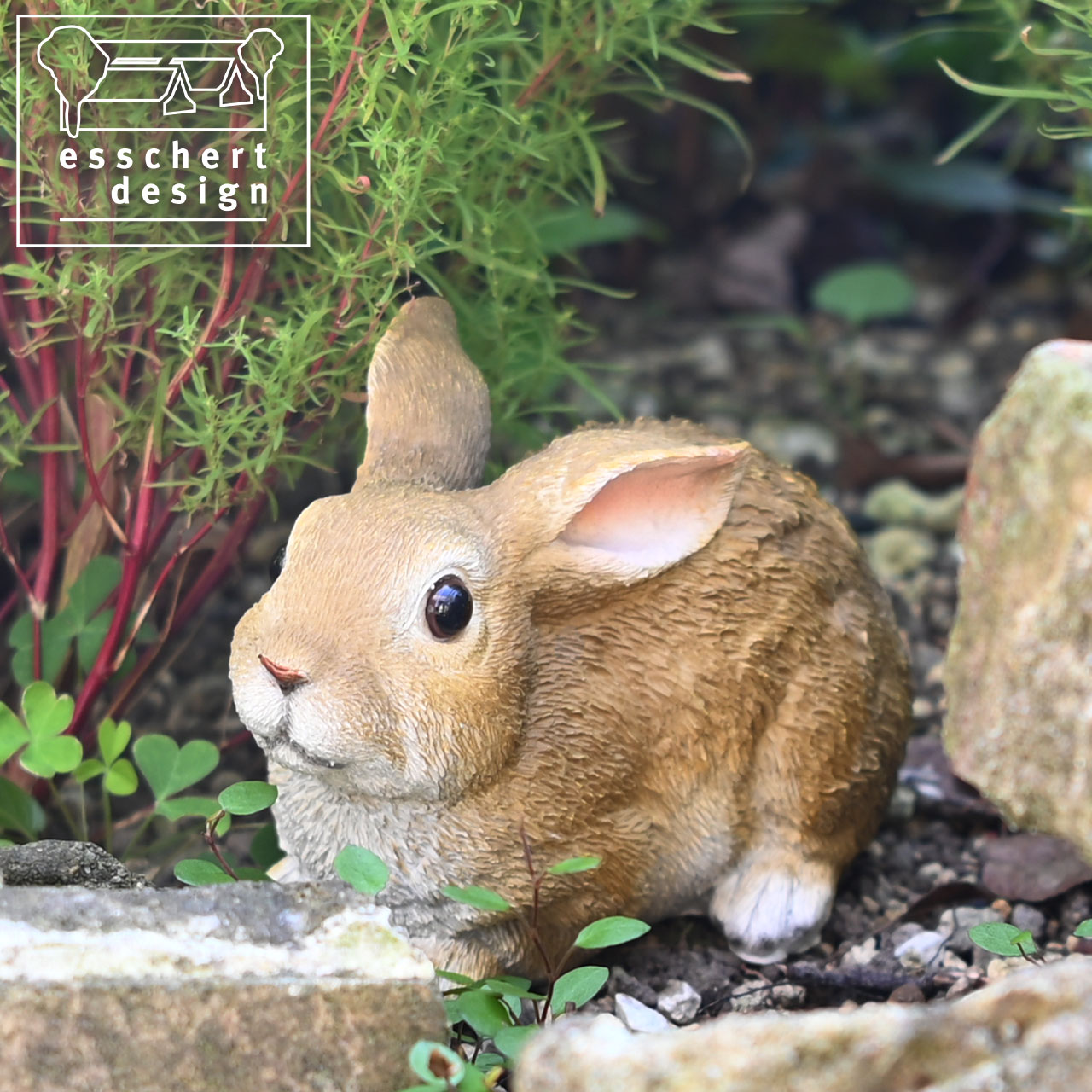 esschert design ガーデンオーナメント うさぎ ウサギ 置物 ギフト