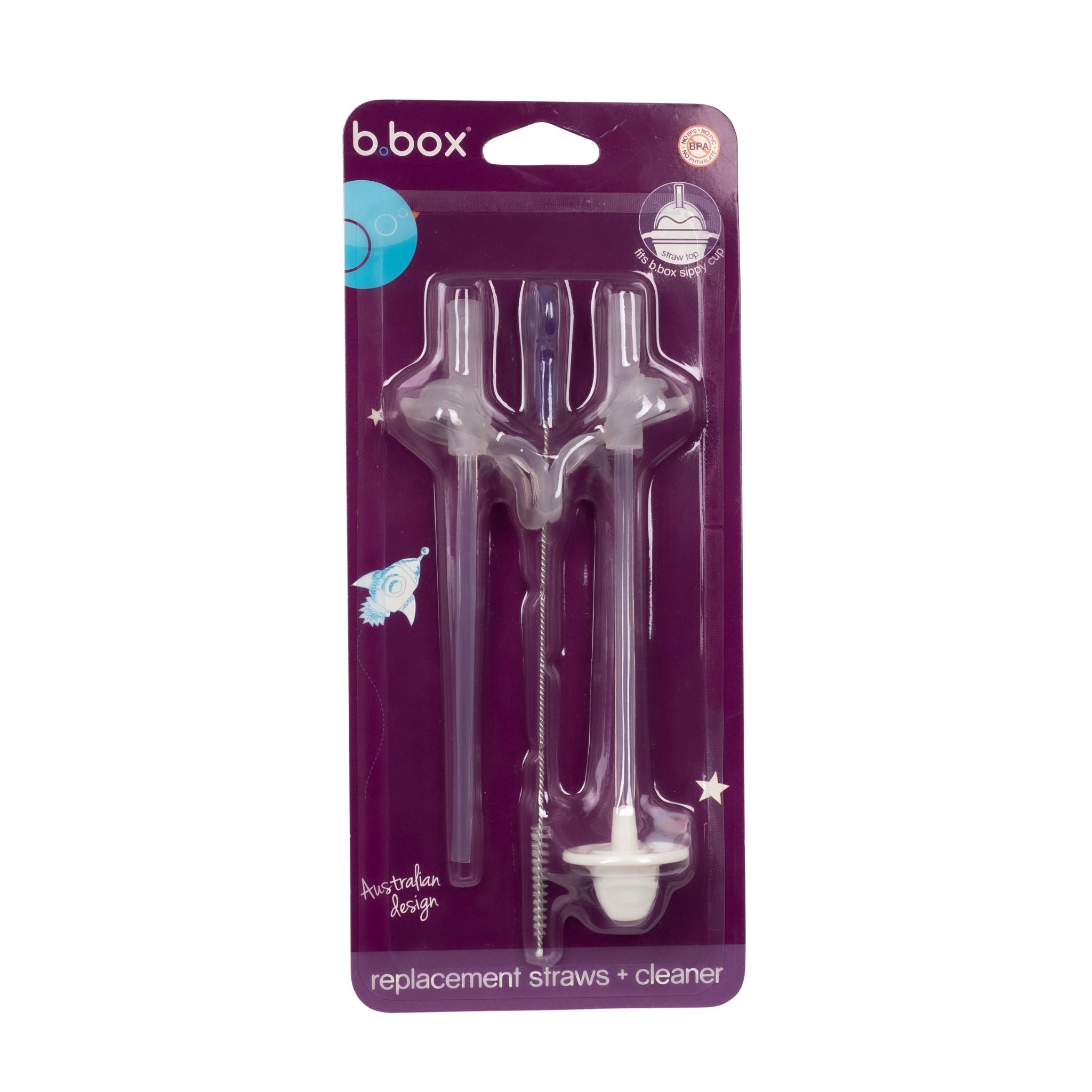 シッピーカップ専用交換用ストローアンドクリーナーセット/Sippy cup