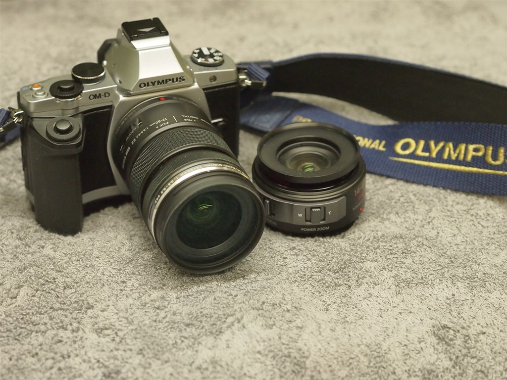 シルバーレンズとの組み合わせは？』 オリンパス OLYMPUS OM-D E-M5