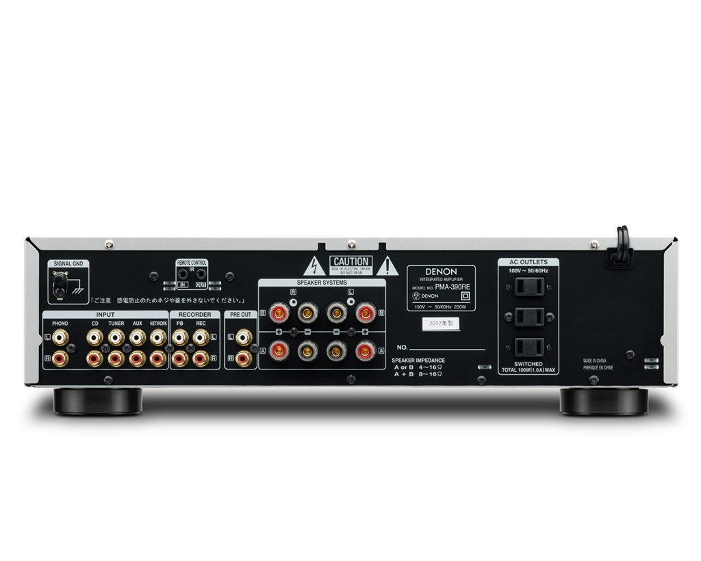 SEとの違い』 DENON PMA-390RE(SP) [プレミアムシルバー] のクチコミ