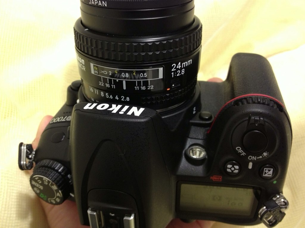 AF 24mm f2.8 DなしのAFについて』 ニコン AI AF Nikkor 24mm f/2.8D