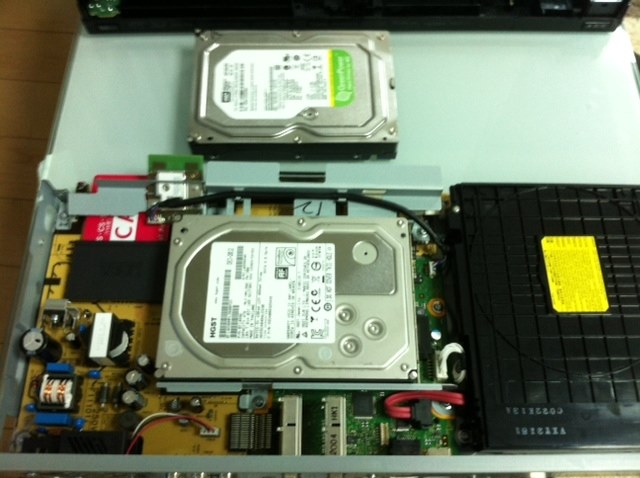 4TB HDDへ交換』 パナソニック スマートディーガ DMR-BWT630 の