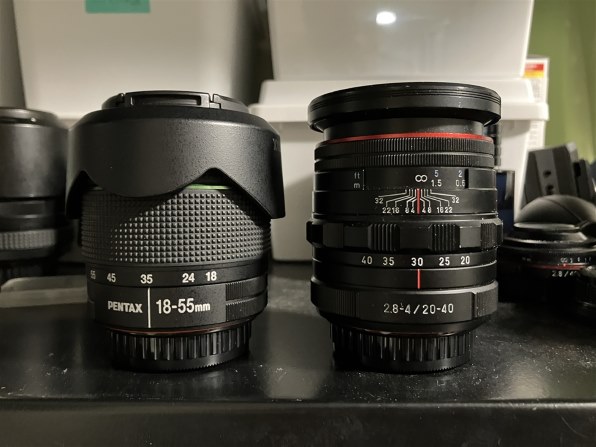 ペンタックス HD PENTAX-DA 20-40mmF2.8-4ED Limited DC WR [ブラック