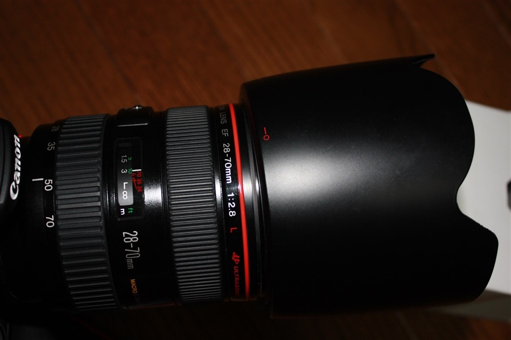EF24-70mm F2.8L USM EW83-F フードについて』 CANON EF24-70mm F2.8L