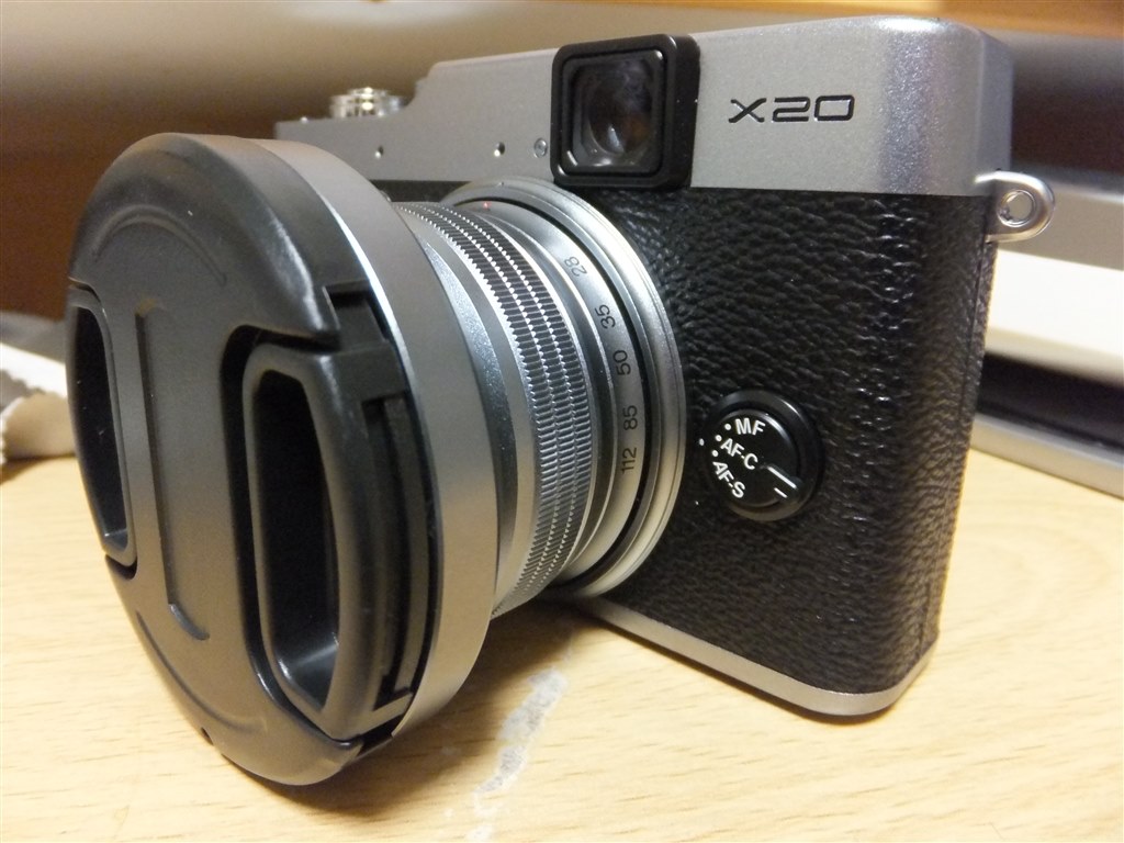 フィルターとフードを購入しました』 富士フイルム FUJIFILM X20 の