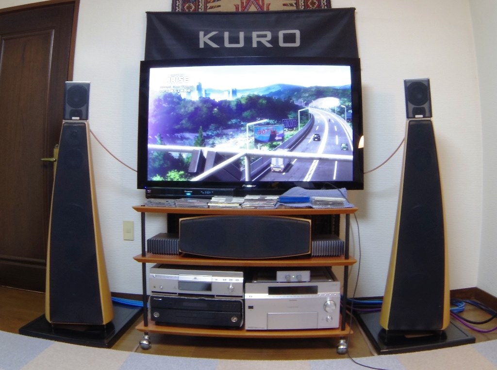 やっぱり、KUROいいですね♪』 パイオニア KURO KRP-600A [60インチ