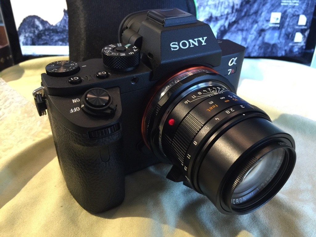 レンズ交換時のゴミ混入やセンサー清掃について』 SONY α7R II ILCE