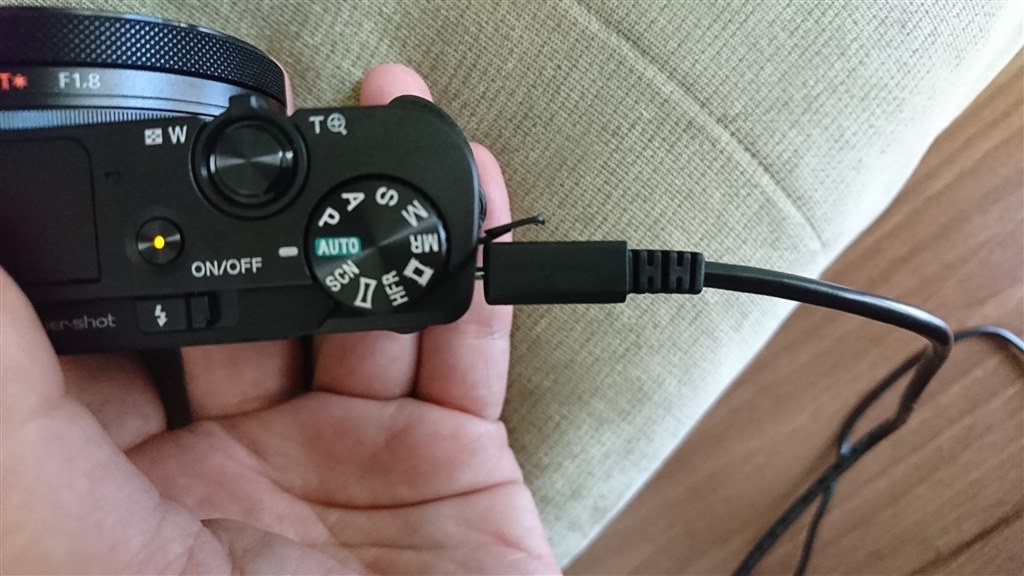 充電器について教えてください』 SONY サイバーショット DSC-RX100M5