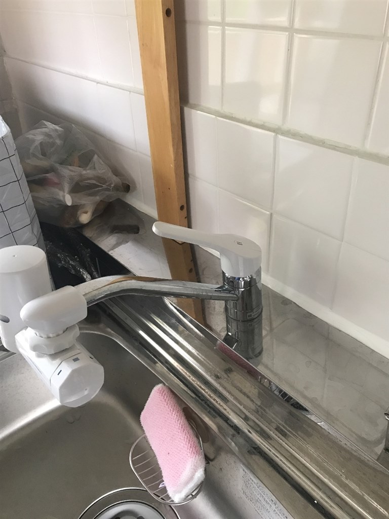 引越し先で分岐水栓が分からず』 パナソニック NP-TH2-W [ホワイト] の