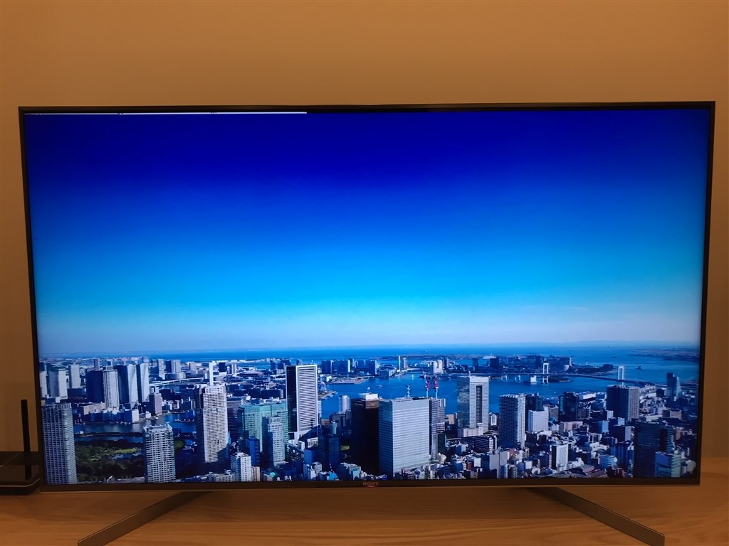 画面上部が切れる』 SONY BRAVIA KJ-55X9500G [55インチ] のクチコミ