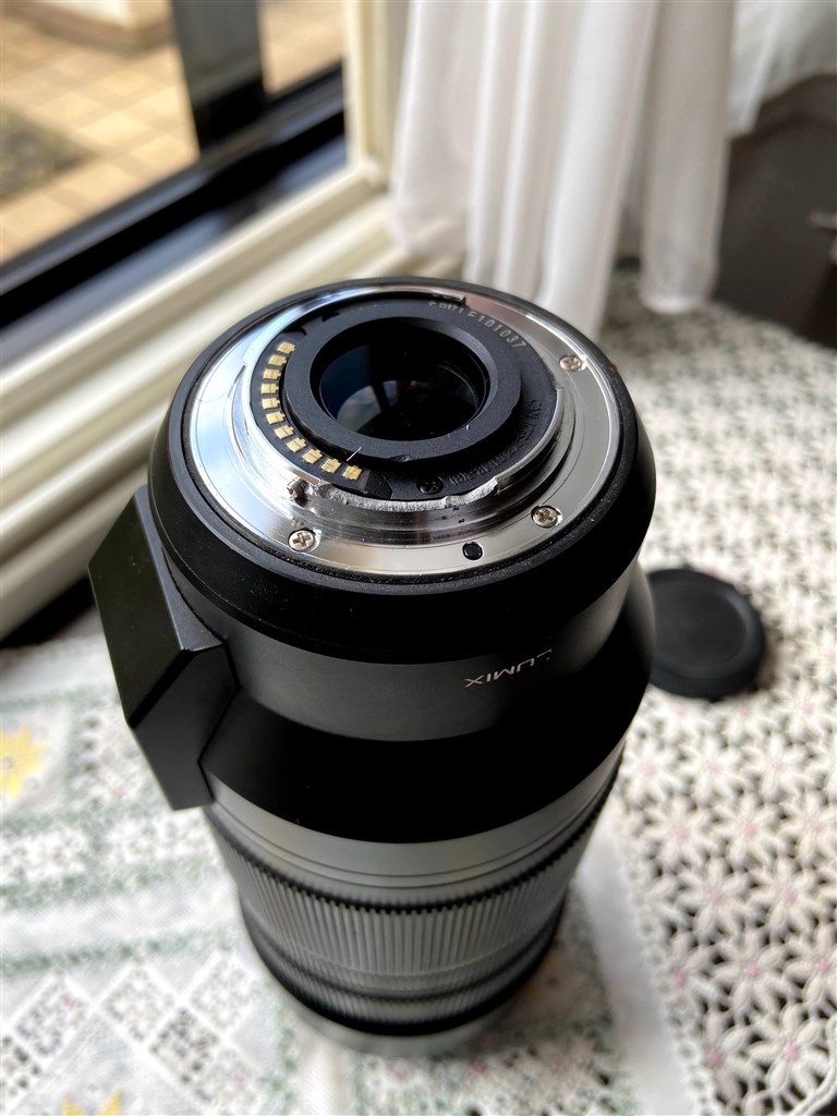 マウント部の破損』 パナソニック LEICA DG VARIO-ELMAR 100-400mm/F4