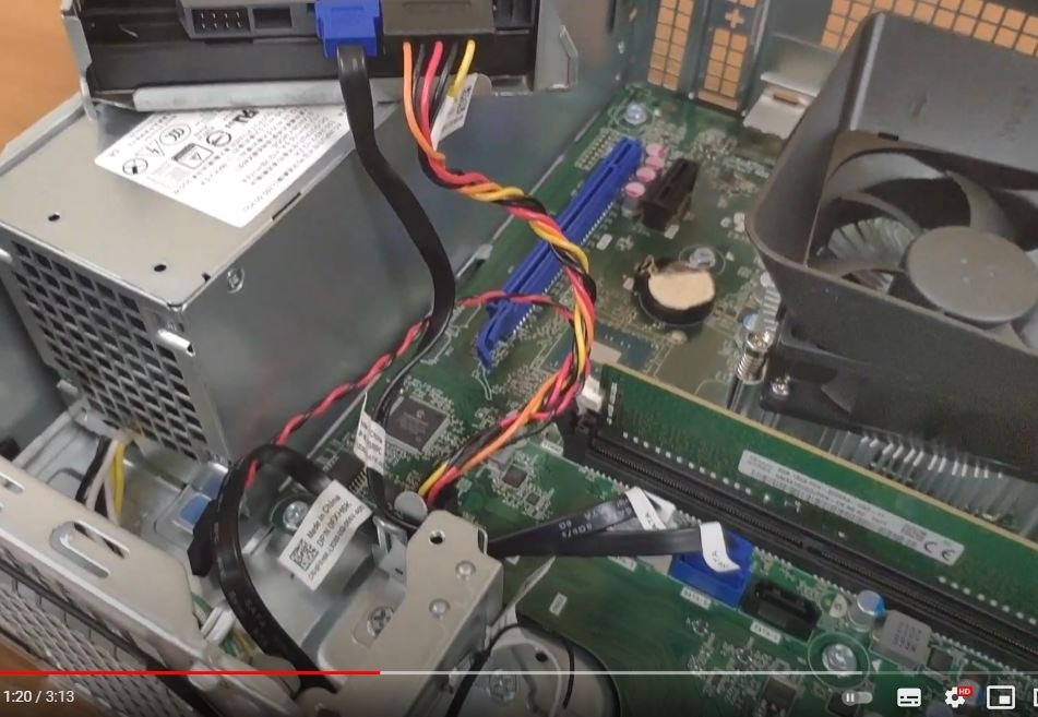 HDD増設時の電源プラグの空きは付いてますか？』 Dell Vostro 3681