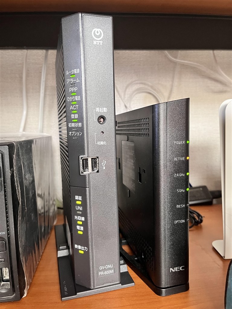 WX5400HPを2台購入しメッシュ中継で設置しました』 NEC Aterm WX5400HP