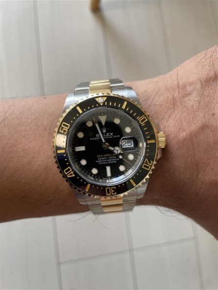 ロレックス シードゥエラー 126603 [オイスターブレスレット ブラック