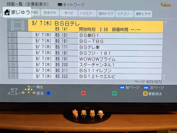 パナソニック おうちクラウドディーガ DMR-BRT1030投稿画像・動画