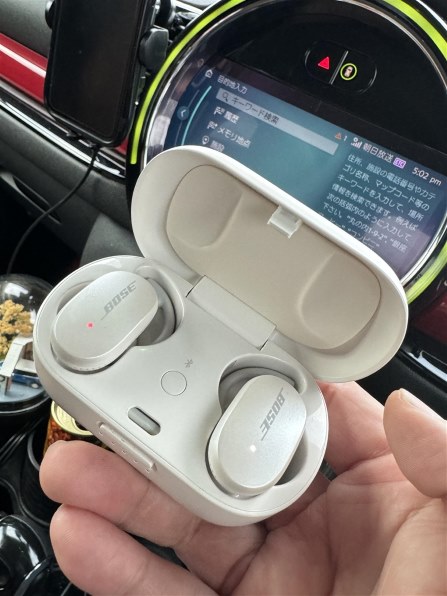 左耳のみ音楽だけ聞こえない不具合』 Bose QuietComfort Earbuds の