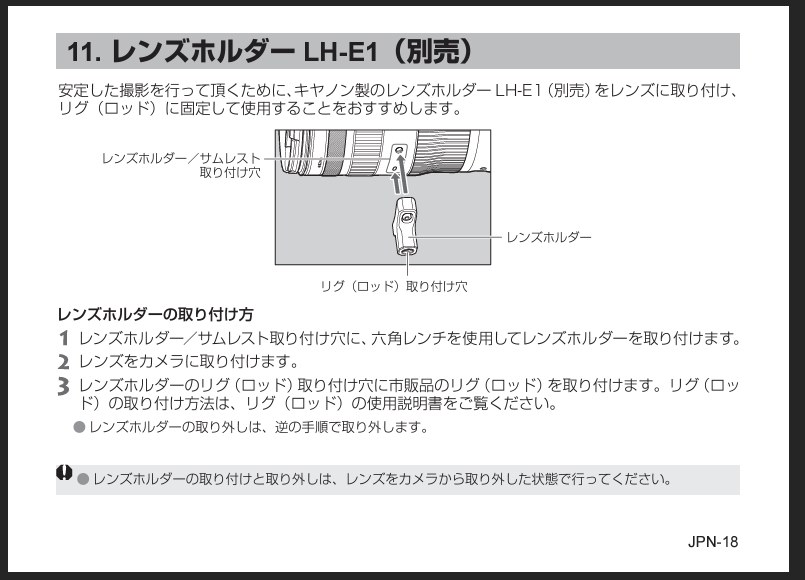 どうやって使うのでしょうか？』 CANON LH-E1 のクチコミ掲示板 - 価格.com
