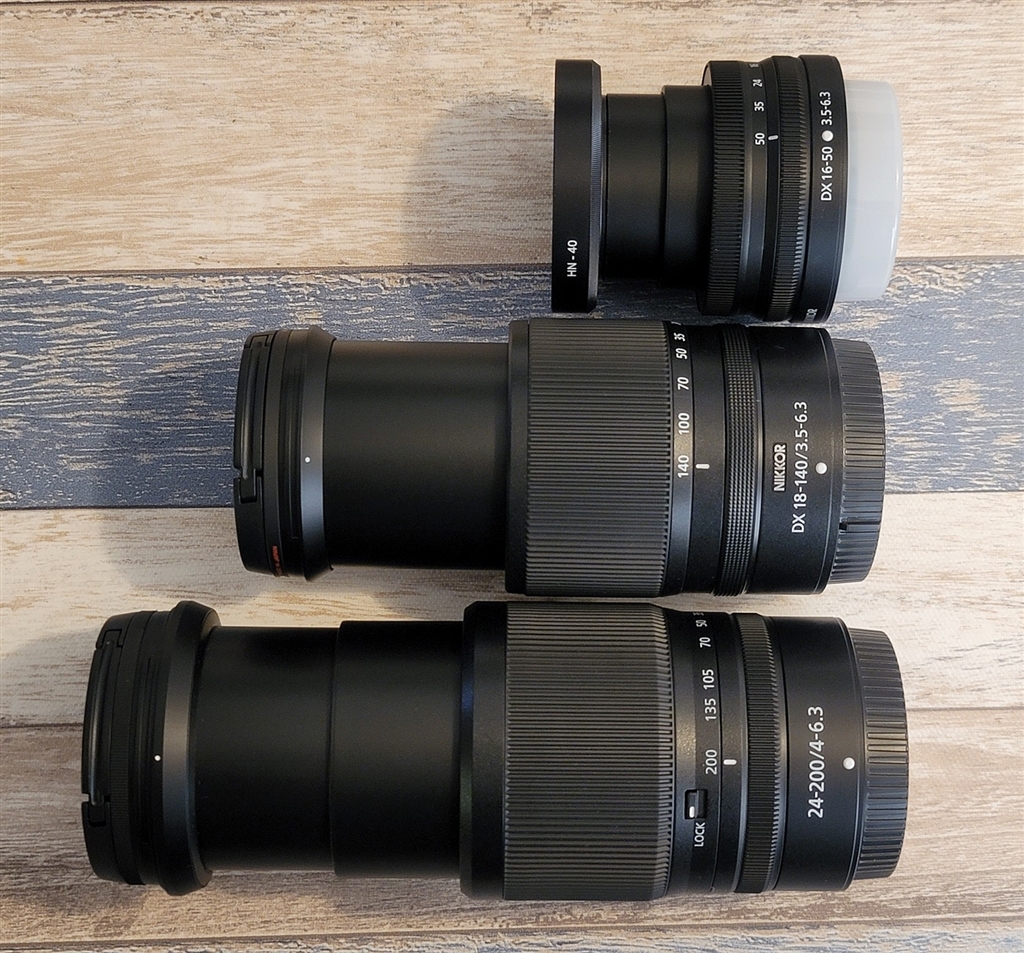 価格.com - 『ズームにしてみた時の比較です。』ニコン NIKKOR Z DX 18