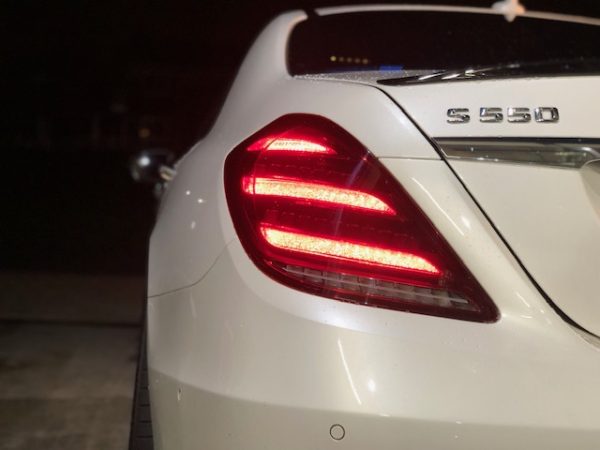 ﾒﾙｾﾃﾞｽﾍﾞﾝﾂ W222 S550 社外後期テール カミングホームファンクション