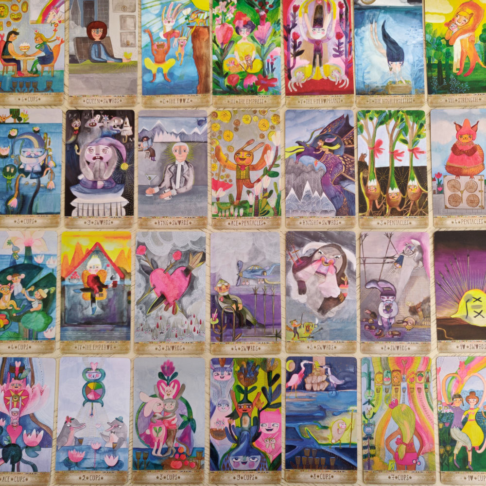 Playful Heart Tarot by Kitten Chops | benebell wen
