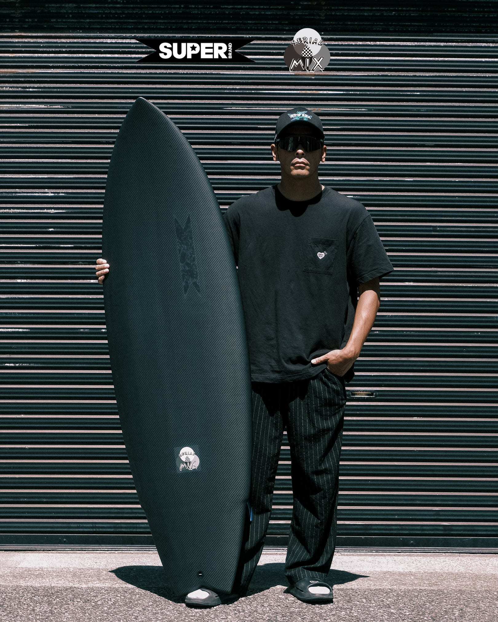 SUPER BRAND スーパーブランド シリアルミックスカーボン ショート