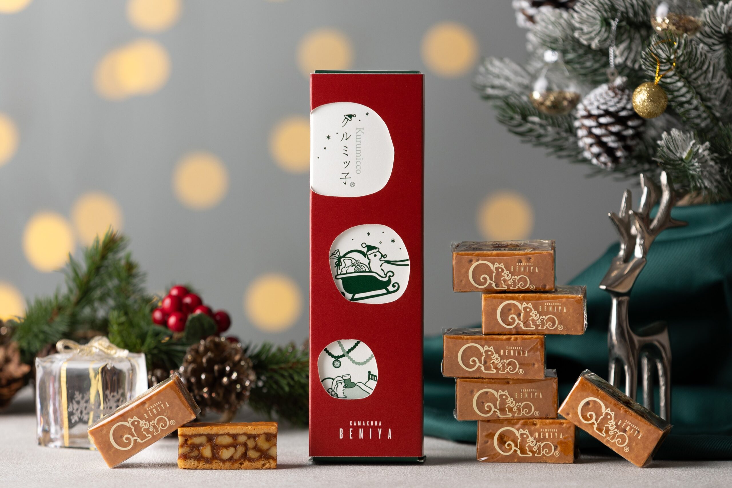 11月11日より順次】「クルミッ子 8個入（クリスマス限定）」「詰合せ01