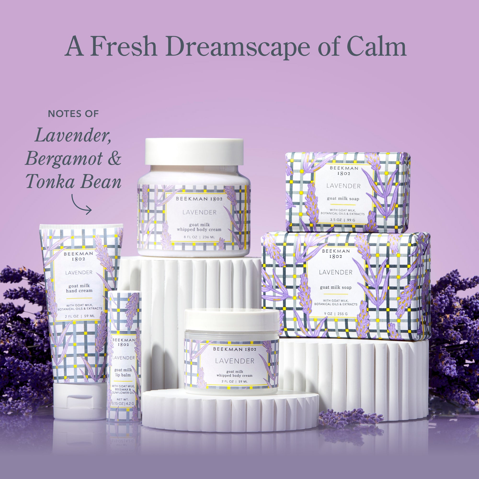 Lavender Set of 2 Caddy