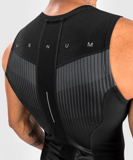 Venum Rashguard Sleevless Biomecha - Black/Grey| BEEST