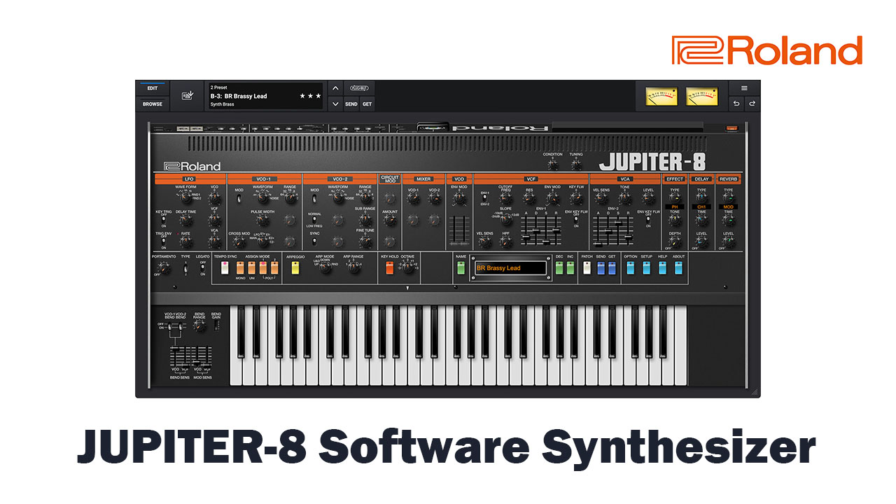 Roland JUPITER-8 Software Synthesizer - beatcloud - DTM,DAW,プラグ