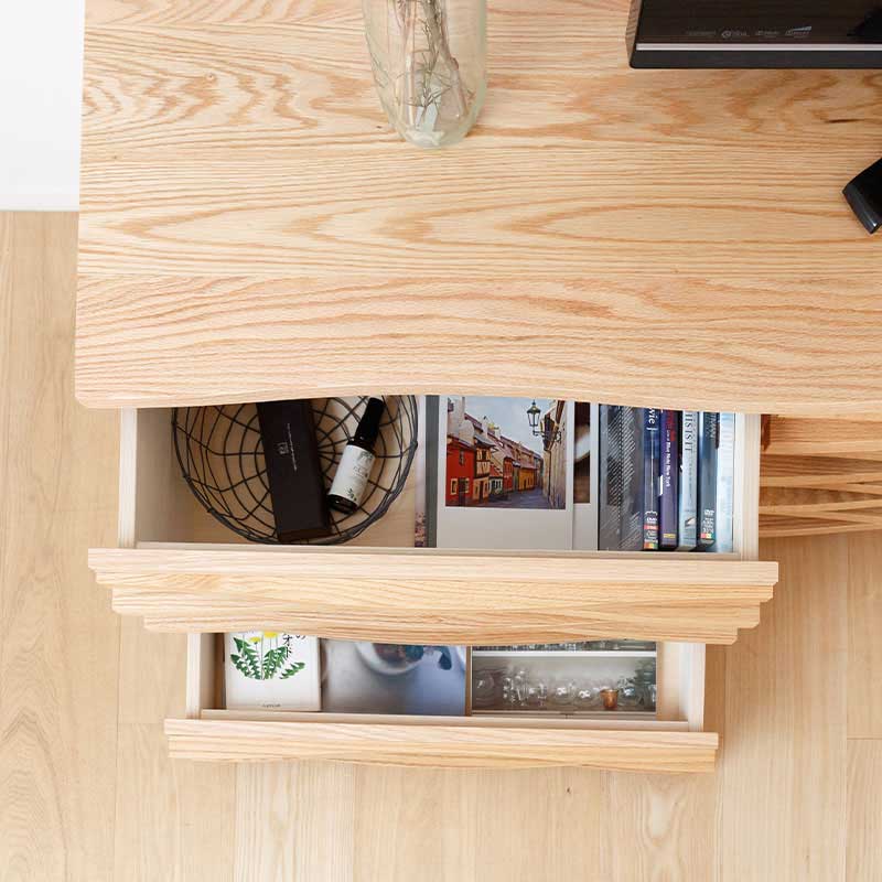 天然木のルーバーテレビボード | ボー・デコール オンラインショップ