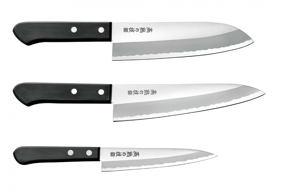 三徳包丁165mm＆牛刀包丁180mm＆ペティナイフ135mm | ハウスウェア