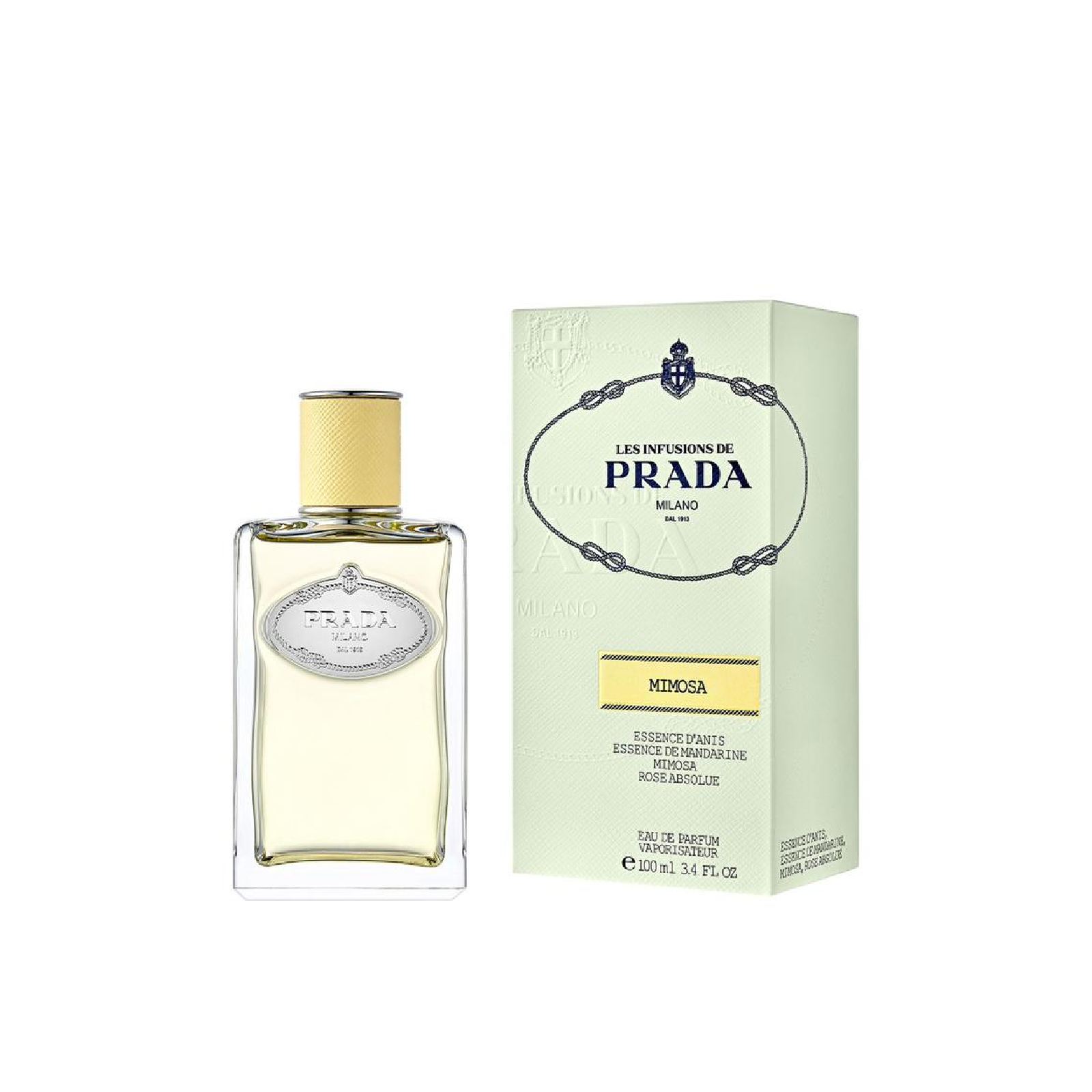 Prada Milano Les Infusions Mimosa Eau de Parfum - Fresh & Elegant
