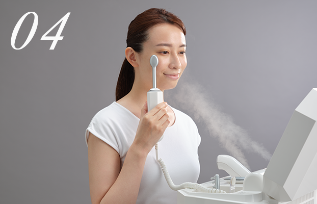 お手入れステップ｜フヨウサキナ