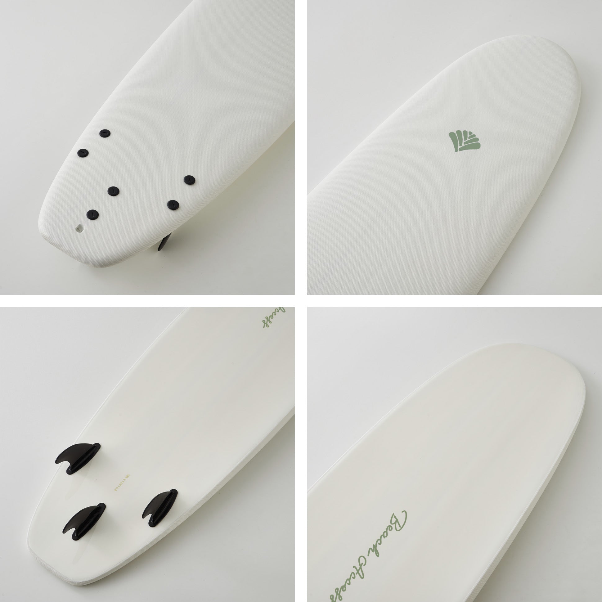 公式】Standard ソフトボード 8'0” ミニロング ハンドル付き ワックス