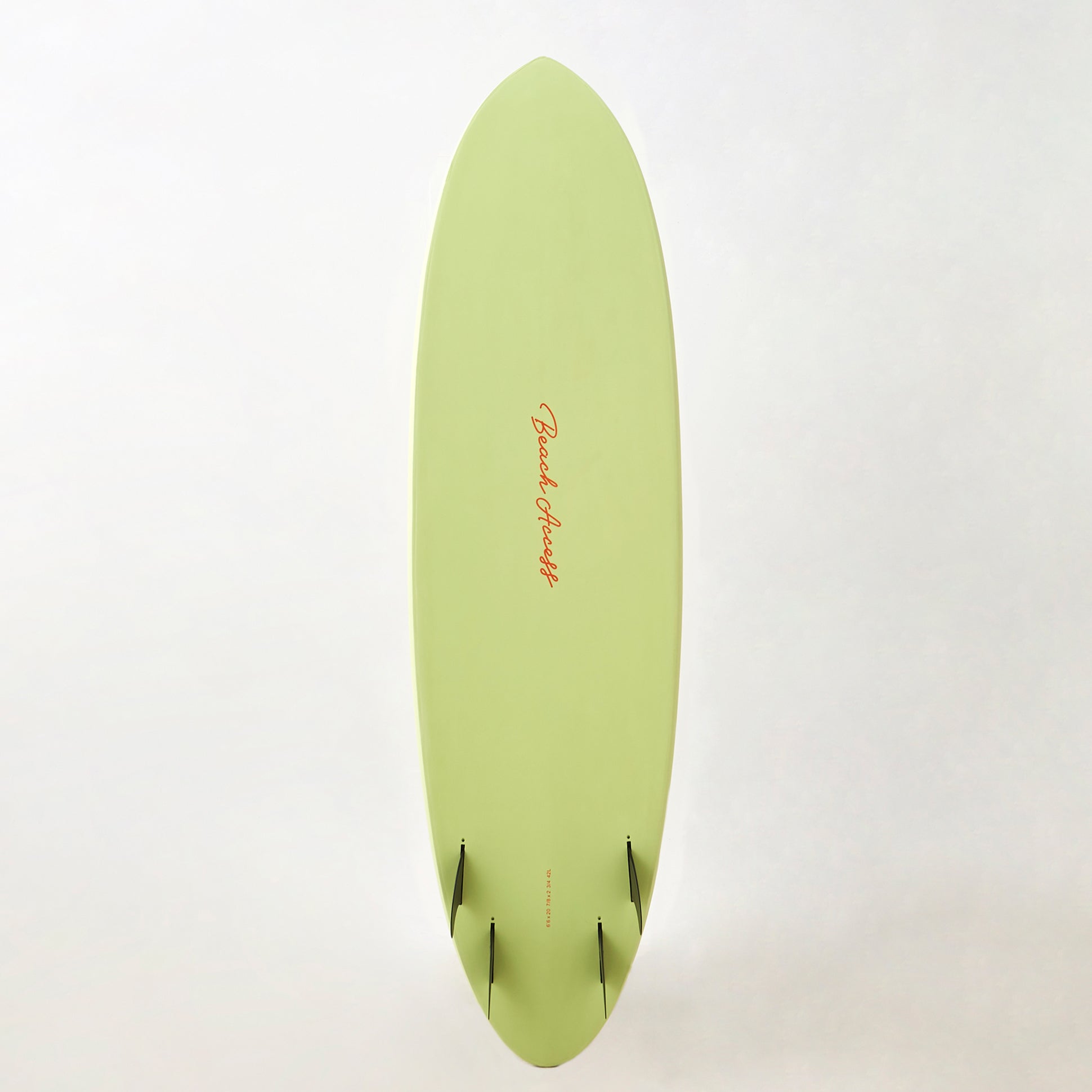 公式】Standard ソフトボード 6'6” クアッド ミッドレングス ワックス