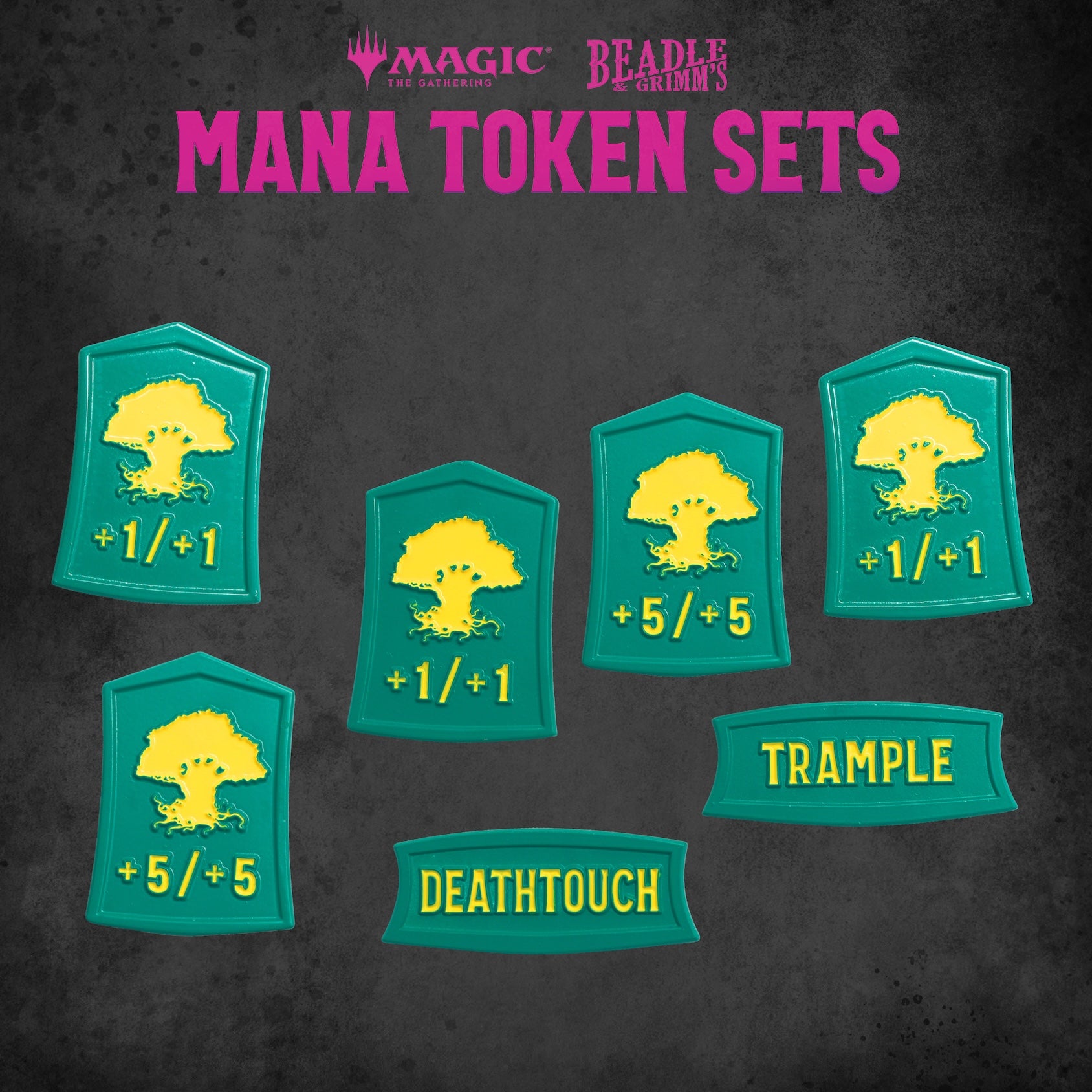 Green Mana Token Set (MTG) – Beadle & Grimm's Pandemonium Warehouse