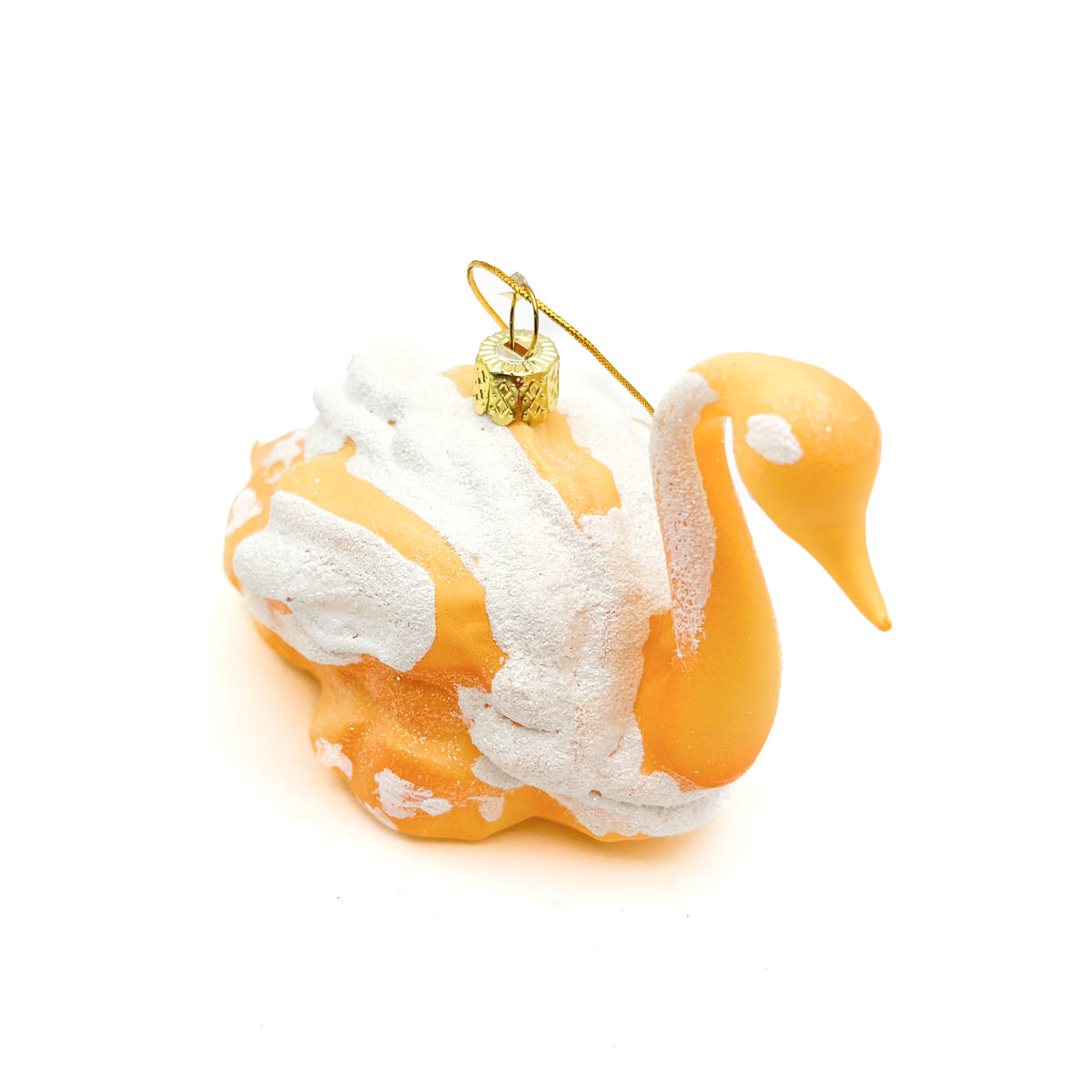 Swan Cream Puff Ornament – Beads of Paradise