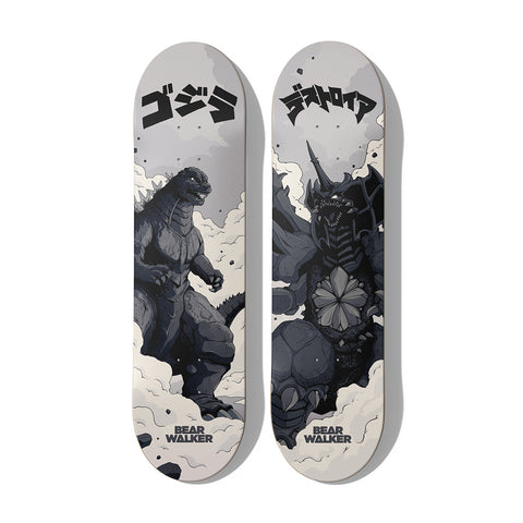 Rupert Gruber Burning Godzilla - Street Deck – Bear Walker