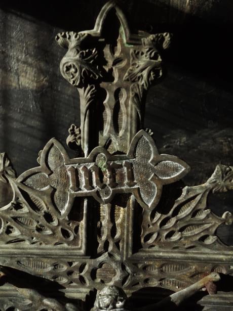 フランスアンティーク亭ベルエポック カトリック教会の十字架 ネオゴシック