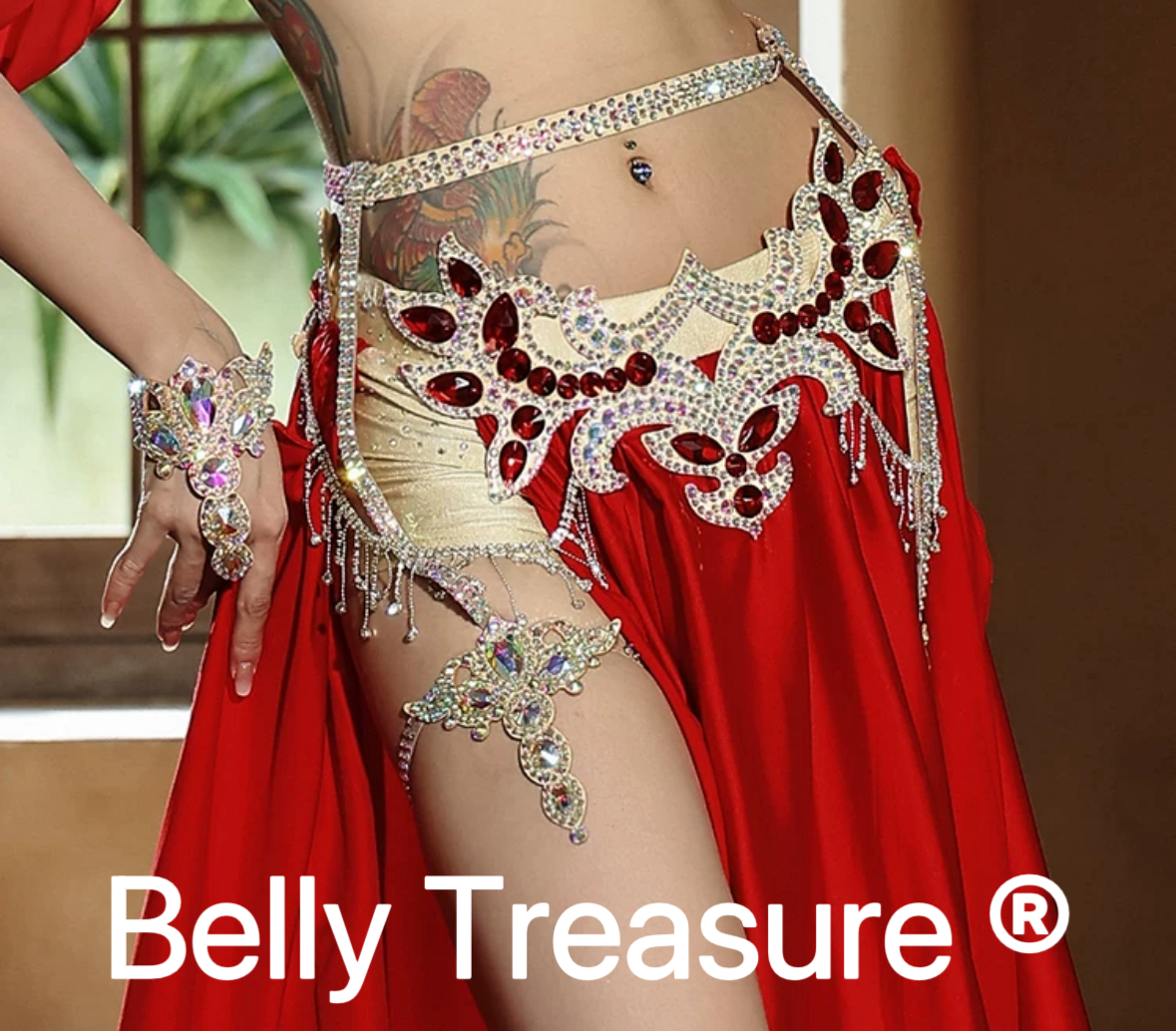ベリーダンス サイアクセサリー GLQ 002 202312Belly Treasure