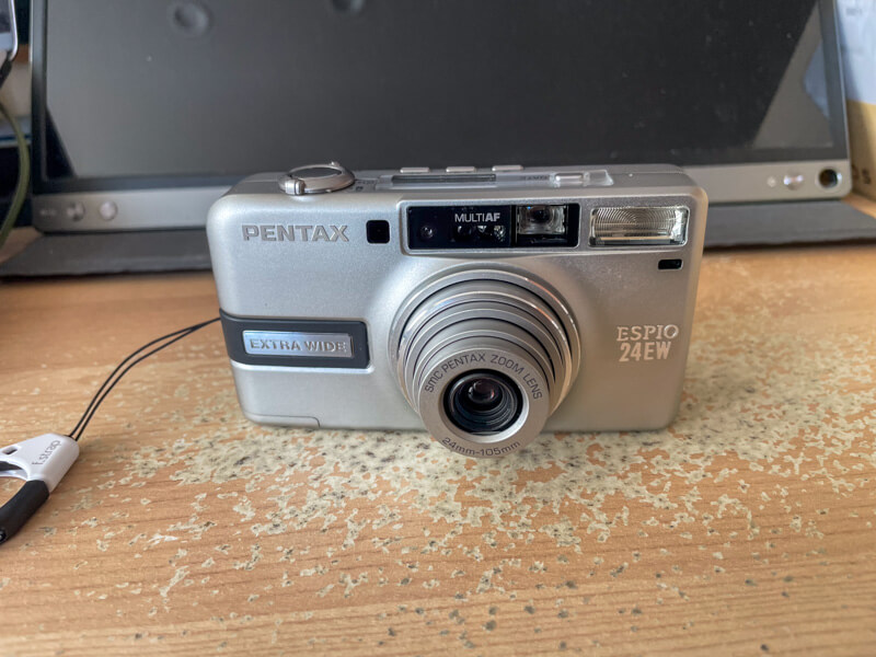 PENTAX ESPIO 24EW】フィルムコンパクトカメラ（オールドフィルム