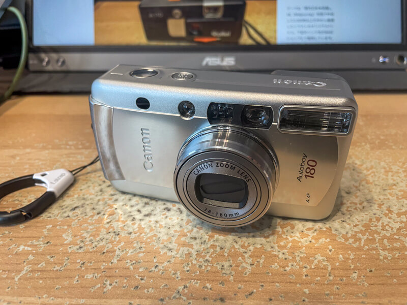 Canon Autoboy 180】フィルムコンパクトカメラ（オールドフィルム