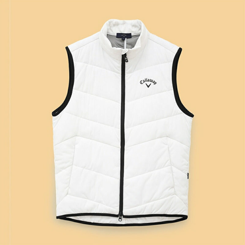 Callaway スターストレッチ フルジップ中綿ベスト 24FW C24216100