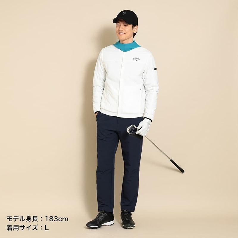 Callaway ストレッチナイロンタフタ撥水中綿ブルゾン 23FW C23215105