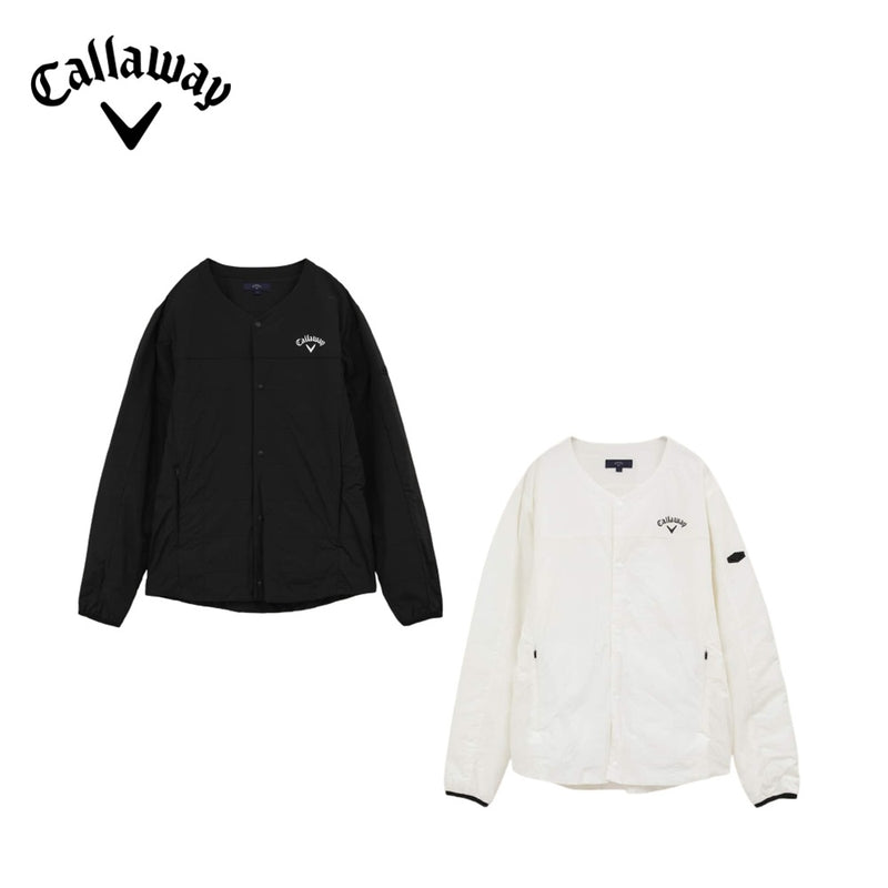 Callaway ストレッチナイロンタフタ撥水中綿ブルゾン 23FW C23215105
